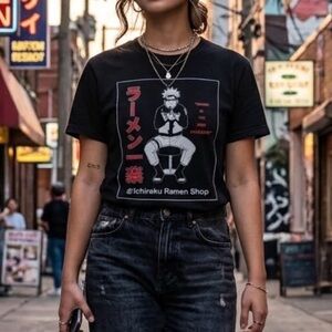 Black Graphic Tee - Short Sleeve